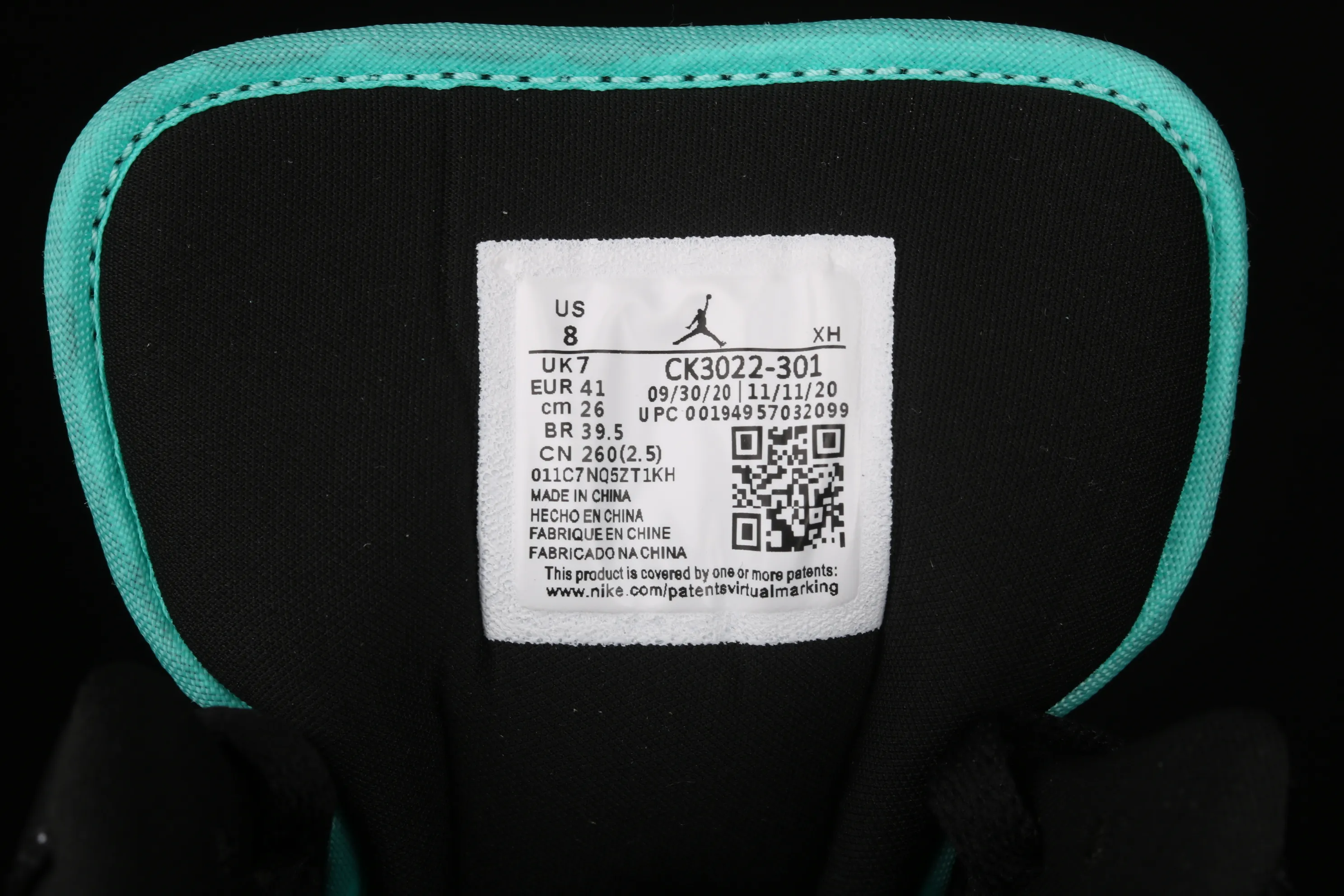 All categories Air Jordan Jordan series basketball shoes Air Jordan 1 Low Air Jordan 1 Low AJ1 Joe 1 low-top cultural and leisure sports sneakers CK3022-301